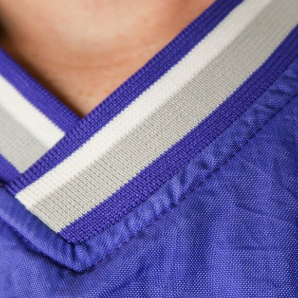 Vintage 90s Logo Athletic Kansas State Wildcats Pullover Windbreaker - Picture 4 of 8